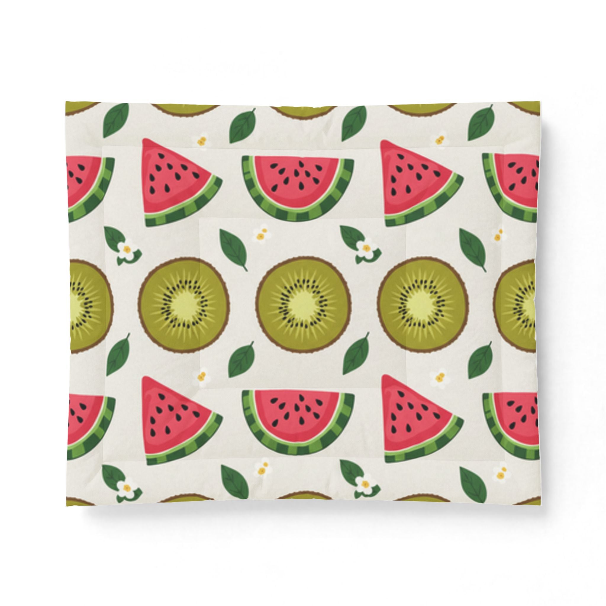 WATERMELON KIWI Cotton Comforter