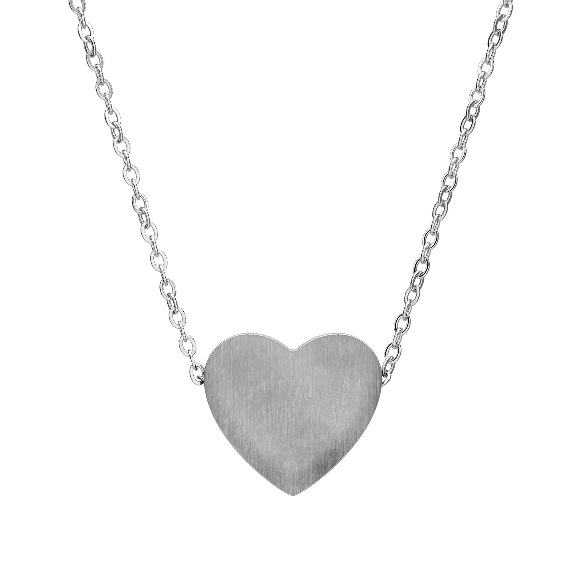 Heart Necklace (Engraving)