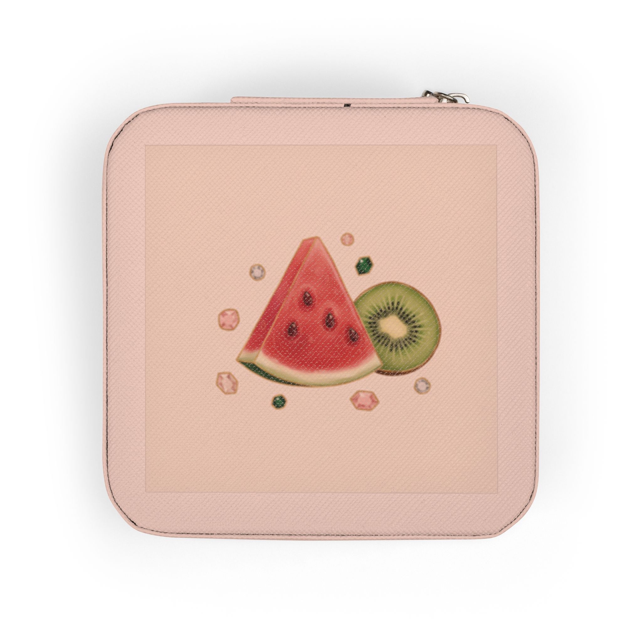 WATERMELON KIWI Jewelry Travel Case