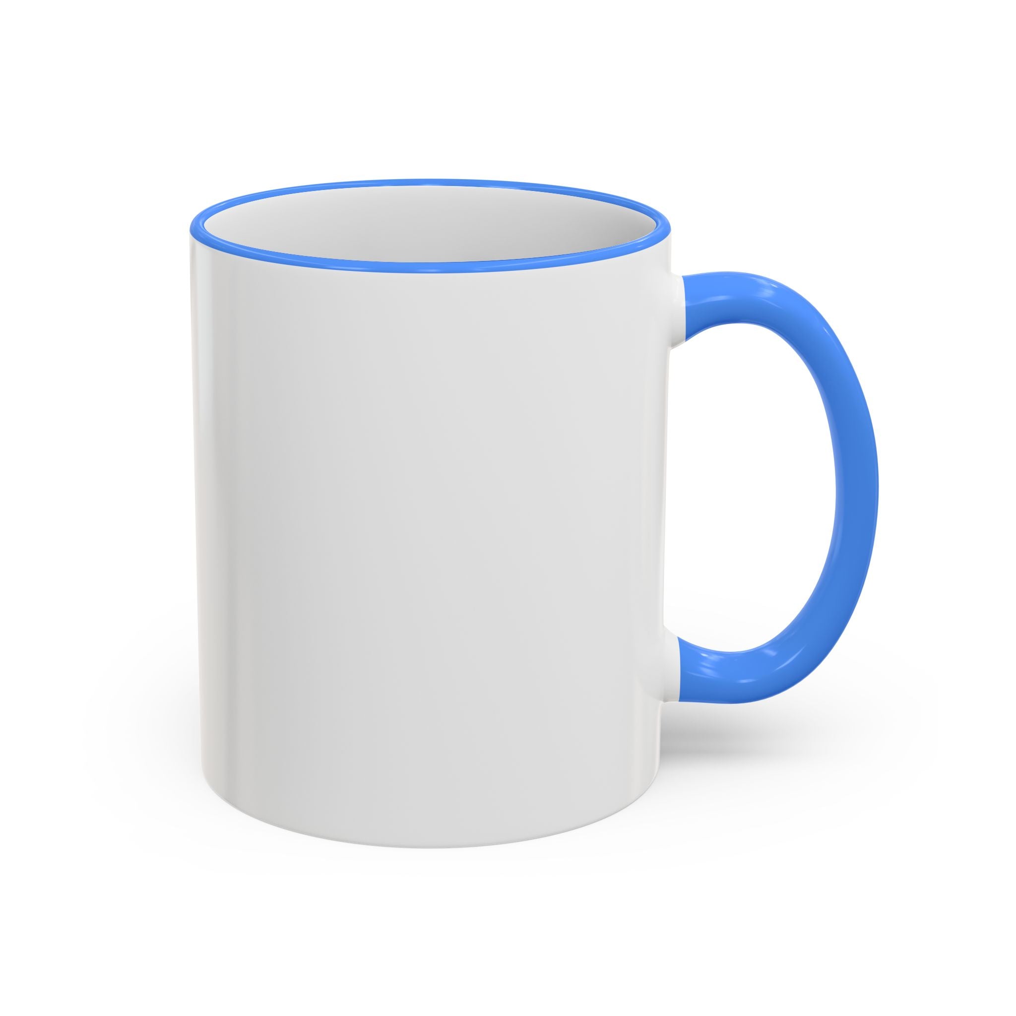 WATERMELON KIWI Accent Rim & Handle Mug (11oz, 15oz)